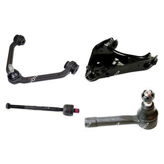 Mevotech® - Original Grade™ Front Passenger Side Lower and Upper Control Arm with Ball Joint and Tie Rod End Kit