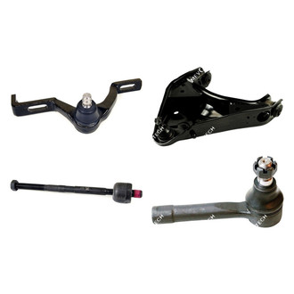 Mevotech® - Original Grade™ Front Passenger Side Lower and Upper Control Arm with Ball Joint and Tie Rod End Kit