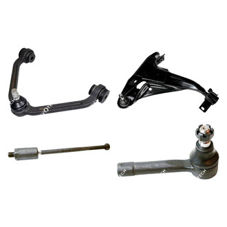 Mevotech® - Original Grade™ Front Passenger Side Lower and Upper Control Arm with Ball Joint and Tie Rod End Kit