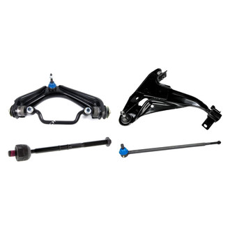 Mevotech® - Original Grade™ Front Passenger Side Lower and Upper Control Arm with Ball Joint and Tie Rod End Kit