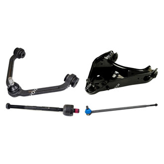 Mevotech® - Original Grade™ Front Passenger Side Lower and Upper Control Arm with Ball Joint and Tie Rod End Kit