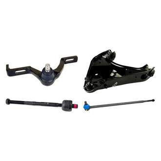 Mevotech® - Original Grade™ Front Passenger Side Lower and Upper Control Arm with Ball Joint and Tie Rod End Kit