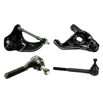 Mevotech® - Original Grade™ Front Passenger Side Lower and Upper Control Arm with Ball Joint and Tie Rod End Kit