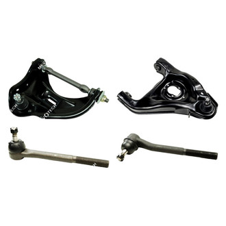 Mevotech® - Original Grade™ Front Passenger Side Lower and Upper Control Arm with Ball Joint and Tie Rod End Kit