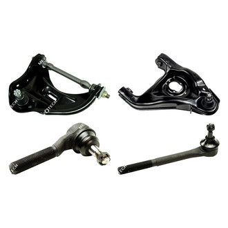 Mevotech® - Original Grade™ Front Passenger Side Lower and Upper Control Arm with Ball Joint and Tie Rod End Kit