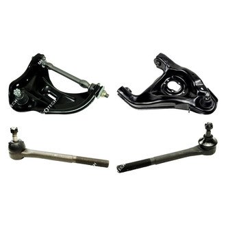 Mevotech® - Original Grade™ Front Passenger Side Lower and Upper Control Arm with Ball Joint and Tie Rod End Kit