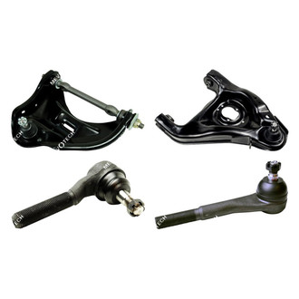 Mevotech® - Original Grade™ Front Passenger Side Lower and Upper Control Arm with Ball Joint and Tie Rod End Kit