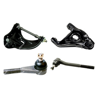 Mevotech® - Original Grade™ Front Passenger Side Lower and Upper Control Arm with Ball Joint and Tie Rod End Kit