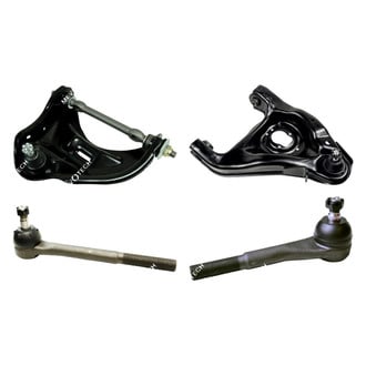 Mevotech® - Original Grade™ Front Passenger Side Lower and Upper Control Arm with Ball Joint and Tie Rod End Kit