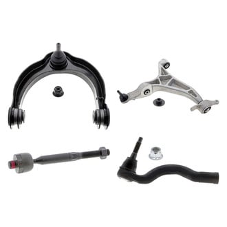 Mevotech® - Original Grade™ Front Passenger Side Lower and Upper Control Arm with Ball Joint and Tie Rod End Kit