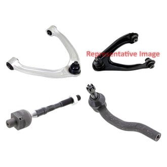 Mevotech® - Original Grade™ Front Passenger Side Lower and Upper Control Arm with Ball Joint and Tie Rod End Kit