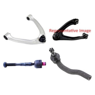 Mevotech® - Original Grade™ Front Passenger Side Lower and Upper Control Arm with Ball Joint and Tie Rod End Kit