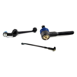 Mevotech® - Supreme™ Front Passenger Side Lower Control Arm with Ball Joint and Tie Rod End Kit