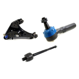 Mevotech® - Supreme™ Front Passenger Side Lower Control Arm with Ball Joint and Tie Rod End Kit