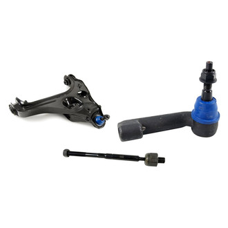 Mevotech® - Supreme™ Front Passenger Side Lower Control Arm with Ball Joint and Tie Rod End Kit