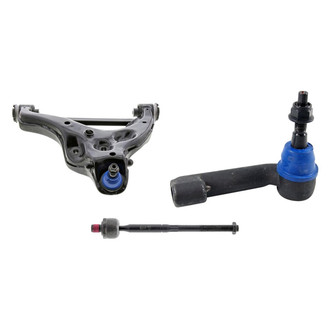 Mevotech® - Supreme™ Front Passenger Side Lower Control Arm with Ball Joint and Tie Rod End Kit