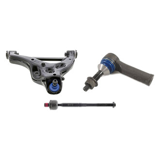 Mevotech® - Supreme™ Front Passenger Side Lower Control Arm with Ball Joint and Tie Rod End Kit