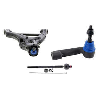 Mevotech® - Supreme™ Front Passenger Side Lower Control Arm with Ball Joint and Tie Rod End Kit