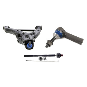 Mevotech® - Supreme™ Front Passenger Side Lower Control Arm with Ball Joint and Tie Rod End Kit