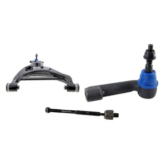 Mevotech® - Supreme™ Front Passenger Side Lower Control Arm with Ball Joint and Tie Rod End Kit