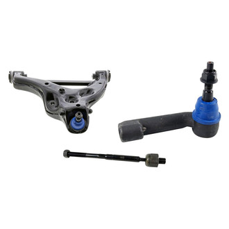 Mevotech® - Supreme™ Front Passenger Side Lower Control Arm with Ball Joint and Tie Rod End Kit