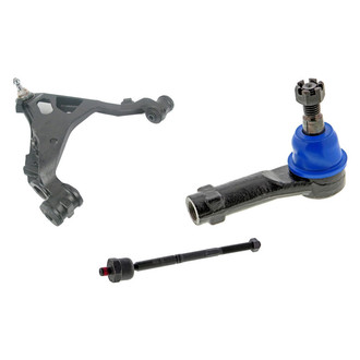 Mevotech® - Supreme™ Front Passenger Side Lower Control Arm with Ball Joint and Tie Rod End Kit