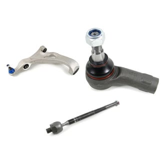 Mevotech® - Supreme™ Front Passenger Side Lower Control Arm with Ball Joint and Tie Rod End Kit
