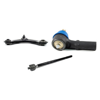 Mevotech® - Supreme™ Front Passenger Side Lower Control Arm with Ball Joint and Tie Rod End Kit
