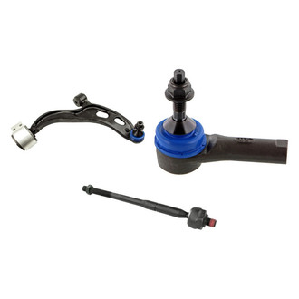 Mevotech® - Supreme™ Front Passenger Side Lower Control Arm with Ball Joint and Tie Rod End Kit