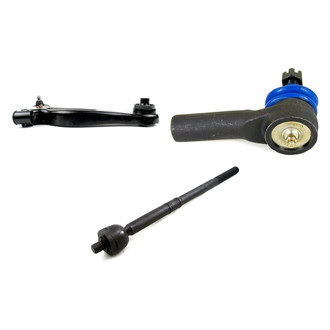 Mevotech® - Supreme™ Front Passenger Side Lower Control Arm with Ball Joint and Tie Rod End Kit