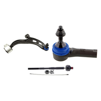 Mevotech® - Supreme™ Front Passenger Side Lower Control Arm with Ball Joint and Tie Rod End Kit