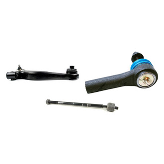 Mevotech® - Supreme™ Front Passenger Side Lower Control Arm with Ball Joint and Tie Rod End Kit