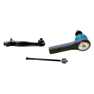 Mevotech® - Supreme™ Front Passenger Side Lower Control Arm with Ball Joint and Tie Rod End Kit