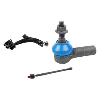 Mevotech® - Supreme™ Front Passenger Side Lower Control Arm with Ball Joint and Tie Rod End Kit