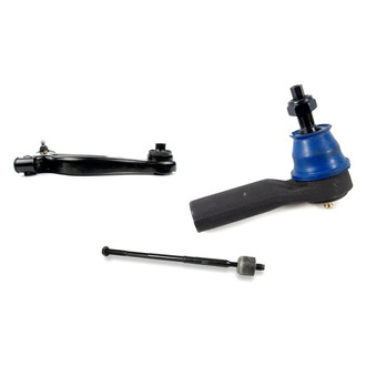 Mevotech® - Supreme™ Front Passenger Side Lower Control Arm with Ball Joint and Tie Rod End Kit