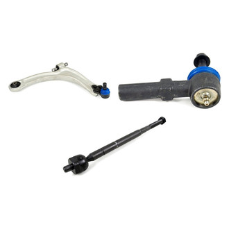 Mevotech® - Supreme™ Front Passenger Side Lower Control Arm with Ball Joint and Tie Rod End Kit
