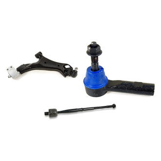 Mevotech® - Supreme™ Front Passenger Side Lower Control Arm with Ball Joint and Tie Rod End Kit