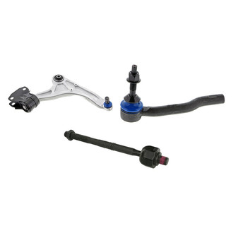 Mevotech® - Supreme™ Front Passenger Side Lower Control Arm with Ball Joint and Tie Rod End Kit