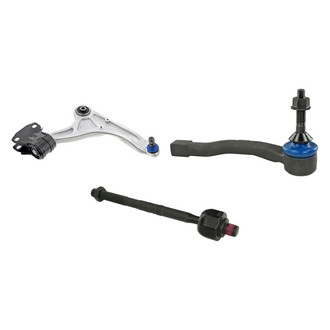 Mevotech® - Supreme™ Front Passenger Side Lower Control Arm with Ball Joint and Tie Rod End Kit