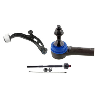 Mevotech® - Supreme™ Front Passenger Side Lower Control Arm with Ball Joint and Tie Rod End Kit