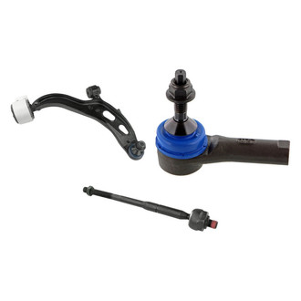 Mevotech® - Supreme™ Front Passenger Side Lower Control Arm with Ball Joint and Tie Rod End Kit