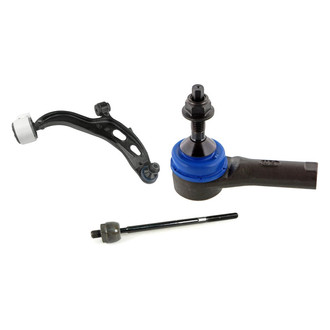 Mevotech® - Supreme™ Front Passenger Side Lower Control Arm with Ball Joint and Tie Rod End Kit