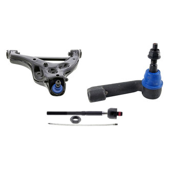 Mevotech® - Supreme™ Front Passenger Side Lower Control Arm with Ball Joint and Tie Rod End Kit