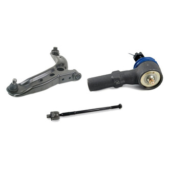 Mevotech® - Supreme™ Front Passenger Side Lower Control Arm with Ball Joint and Tie Rod End Kit