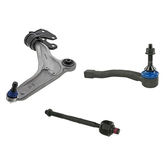 Mevotech® - Supreme™ Front Passenger Side Lower Control Arm with Ball Joint and Tie Rod End Kit
