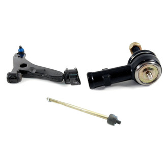 Mevotech® - Supreme™ Front Passenger Side Lower Control Arm with Ball Joint and Tie Rod End Kit