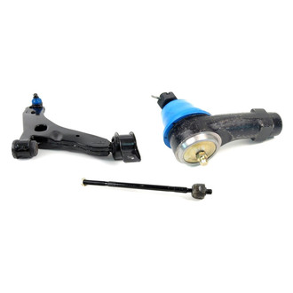 Mevotech® - Supreme™ Front Passenger Side Lower Control Arm with Ball Joint and Tie Rod End Kit