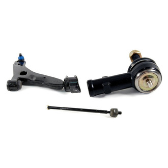 Mevotech® - Supreme™ Front Passenger Side Lower Control Arm with Ball Joint and Tie Rod End Kit