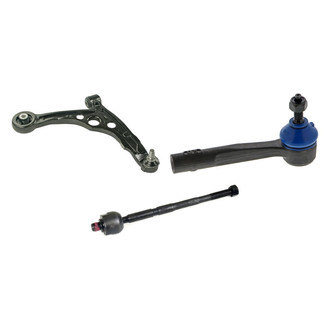 Mevotech® - Supreme™ Front Passenger Side Lower Control Arm with Ball Joint and Tie Rod End Kit