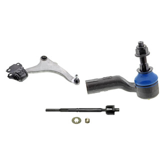 Mevotech® - Supreme™ Front Passenger Side Lower Control Arm with Ball Joint and Tie Rod End Kit